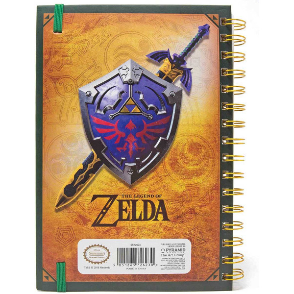 Notes A5 THE LEGEND OF ZELDA 3D 