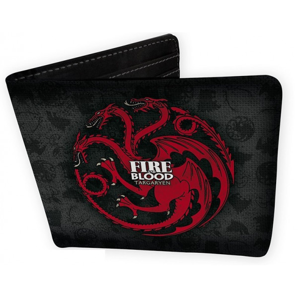 Novčanik GAME OF THRONES Fire and blood, Targaryen 