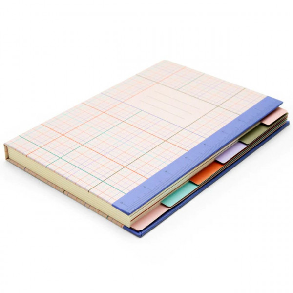 Notes sa lenjirom DIVIDER NOTEBOOK A5 