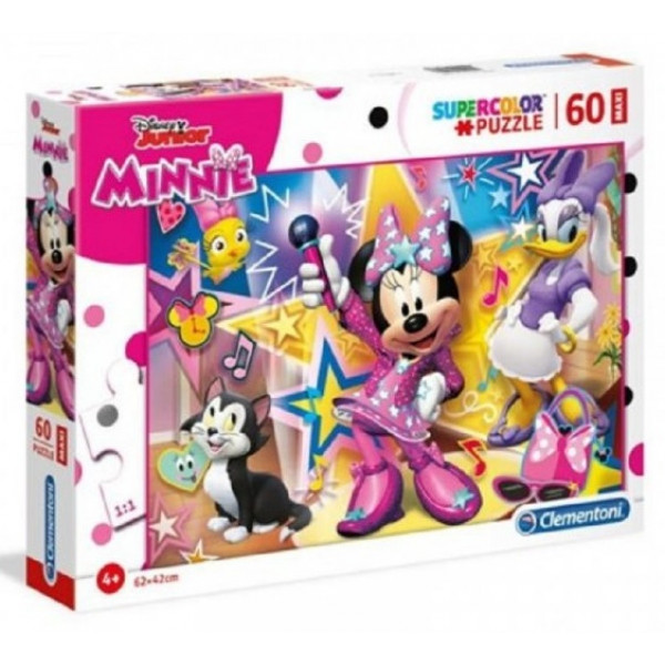 CLEMENTONI  PUZZLE 60 MAXI MINNIE HAPPY HELPER 