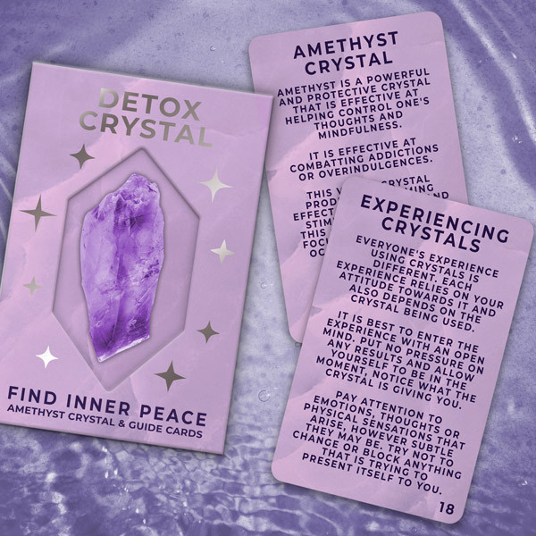 Set za pronalaženje unutrašnjeg mira DETOX CRYSTAL 