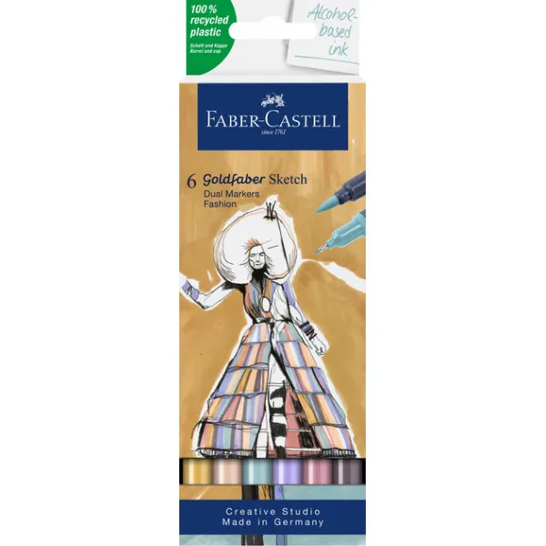 FABER CASTELL dual marker 1/6 FASHION 