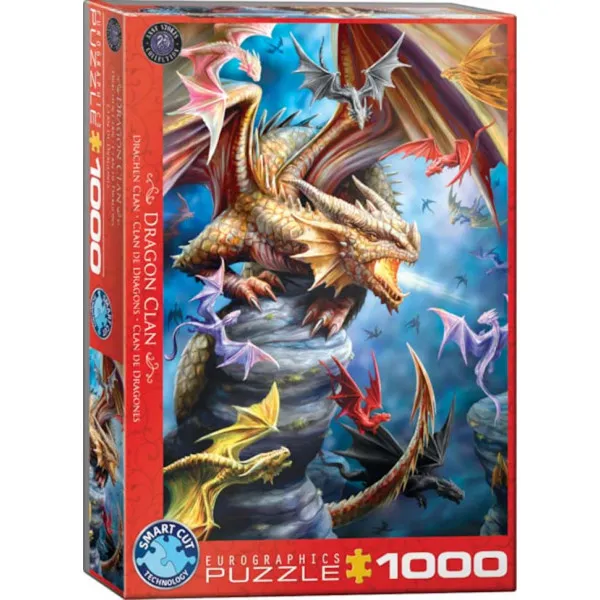 Puzzle DRAGON CLAN BY ANNSTOKES 1000kom 