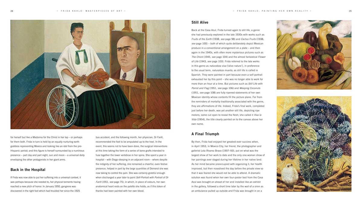 FRIDA KAHLO MASTERPIECES OF ART 