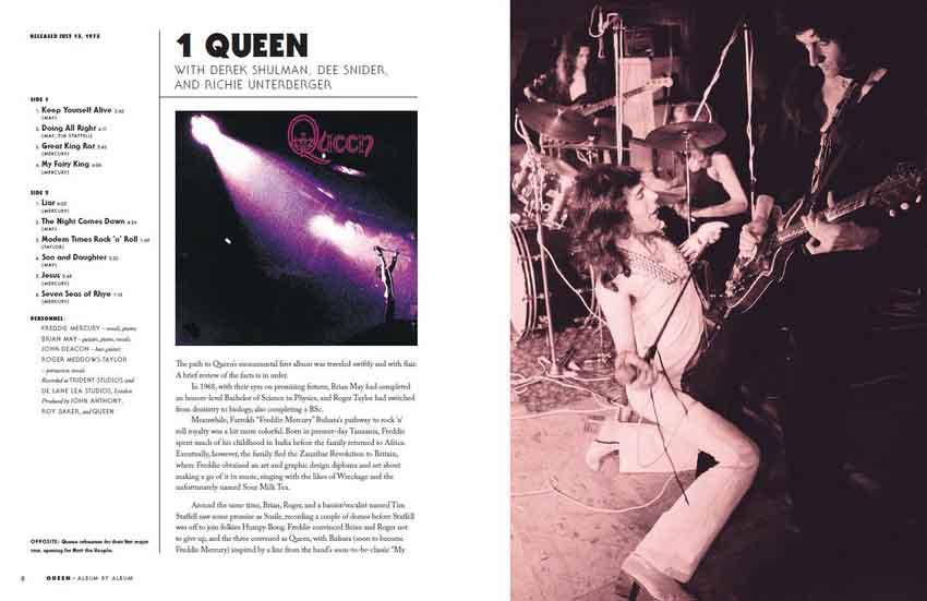 QUEEN Album by Album 