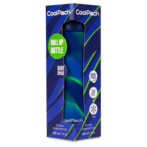 COOL PACK silikonska flašica za vodu 600ml BOYS BLUE 