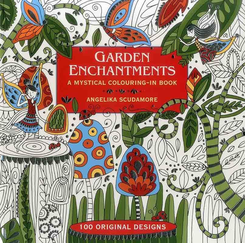 ART THERAPY GARDEN ENCHANTMENT COLOURING 