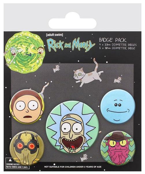 RICK AND MORTY set bedževa 