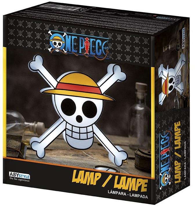 Stona LED lampa ONE PIECE - SKULL 