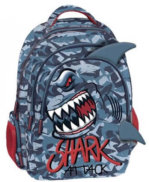 Ranac školski sa tri pregrade SHARK 