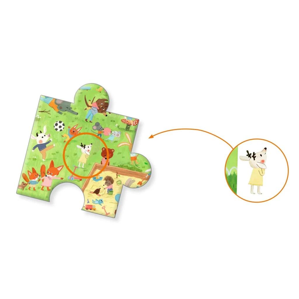 Puzzle za decu 35 LITTLE FRIENDS GARDEN 