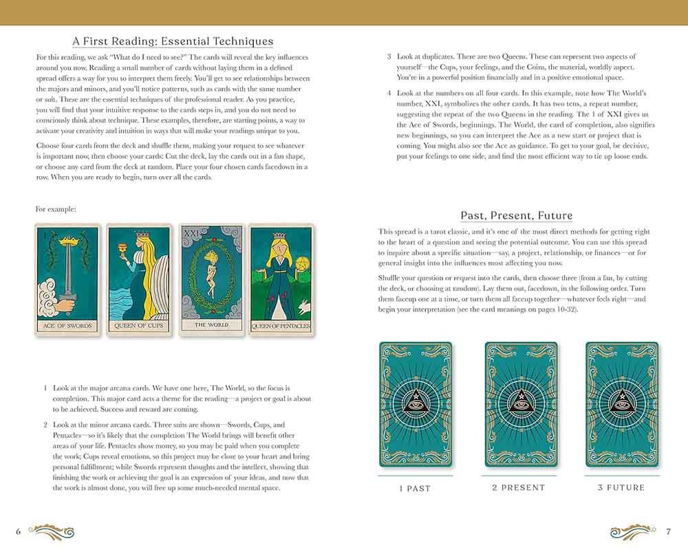 Classic Tarot Deck & Guidebook pack 